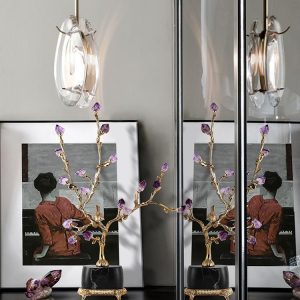 Mô hình cây trang trí gắn đá CD797