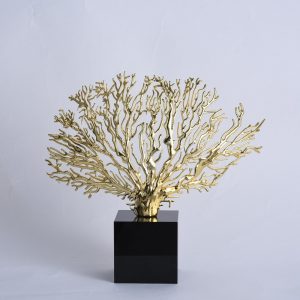 Đồ để bàn cây san hô kim loại trang trí nhà đẹp mắt CD184