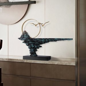 Mô hình chim bay về núi CD739