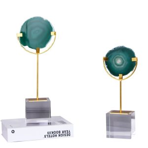 Đồ để bàn mô hình đá mã não CD556