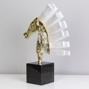 Đồ để bàn đầu ngựa trang trí CD532