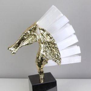 Đồ để bàn đầu ngựa trang trí CD532