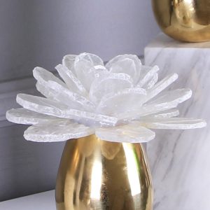 Đồ để bàn bộ hoa lựu bằng đồng CD157