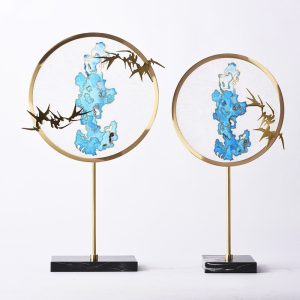 Mô hình nghệ thuật lá tre tinh xảo CD189