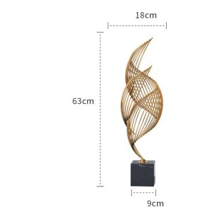 Decor phòng khách mô hình lốc xoáy CD448