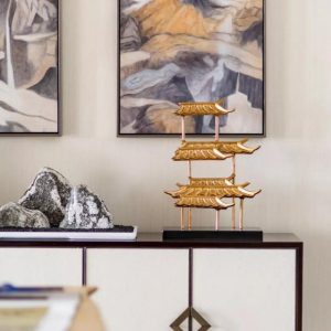 Decor phòng mái hiên trang trí kệ tivi CD68