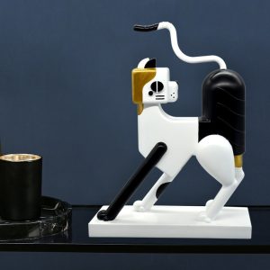 Tượng mèo máy sáng tạo CD475