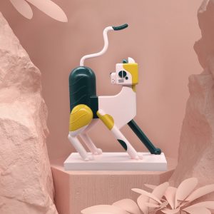 Tượng mèo máy sáng tạo CD475