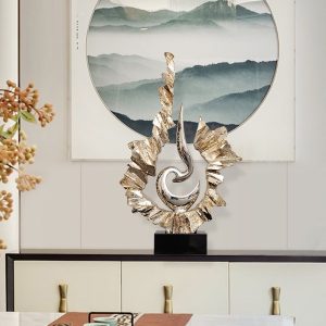 Tượng decor trang trí phòng khách biệt thự cao cấp CD425