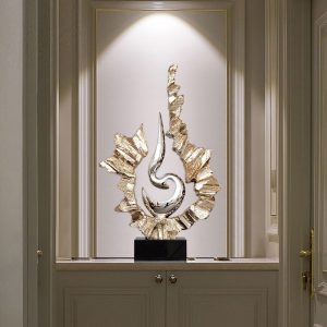 Tượng decor trang trí phòng khách biệt thự cao cấp CD425