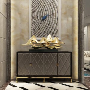 Tượng decor đồi núi trùng điệp decor phòng khách đẹp mắt CD264