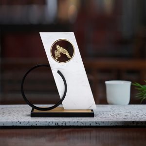 Decor phòng khách mô hình chữ nhật trang trí để bàn CD209