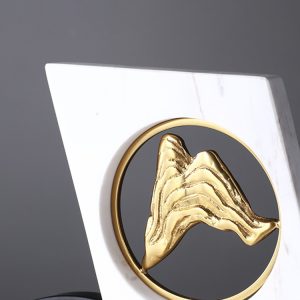 Decor phòng khách mô hình chữ nhật trang trí để bàn CD209