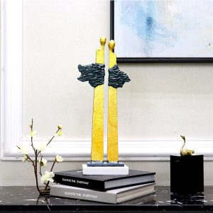 Decor phòng khách trang trí trừu tượng CD515