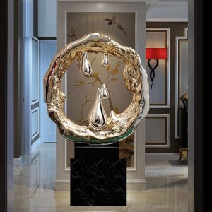 Tượng decor mô hình trang trí điêu khắc trừu tượng CD583