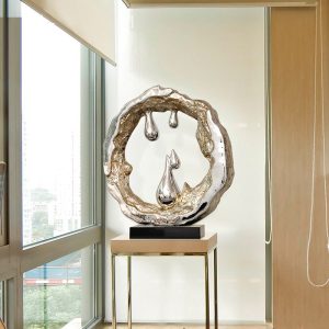 Tượng decor mô hình trang trí điêu khắc trừu tượng CD583