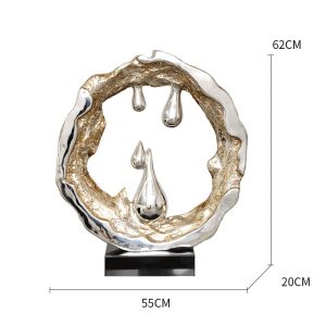 Tượng decor mô hình trang trí điêu khắc trừu tượng CD583