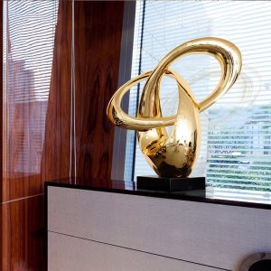 Tượng decor mô hình tranh trí sảnh khách sạn sang trọng CD587