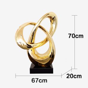 Tượng decor mô hình tranh trí sảnh khách sạn sang trọng CD587