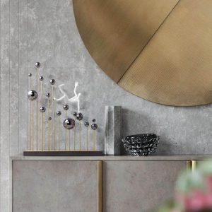 Mẫu decor mô hình trừu tượng bày kệ tủ CD821