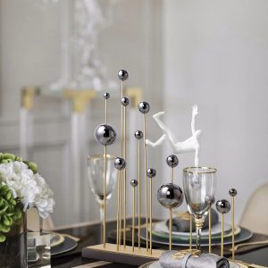 Mẫu decor mô hình trừu tượng bày kệ tủ CD821