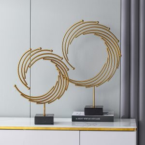 Mô hình vòng xoáy bằng kim loại đẹp CD682