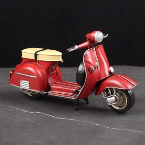 Mô hình vespa cổ đẹp trang trí để bàn CD178