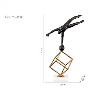 Decor phòng khách Tượng nghệ sĩ xiếc CD123