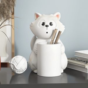 Ống đựng bút hình mèo để bàn CD1279