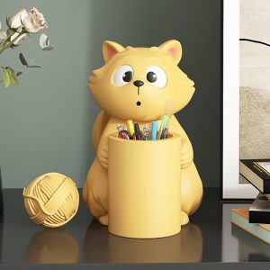 Ống đựng bút hình mèo để bàn CD1279