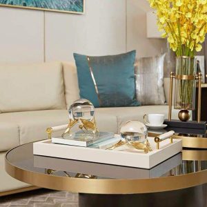 Mô hình quả cầu pha lê hồ điệp CD57