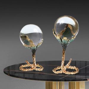 Đồ để bàn quả cầu pha lê CD843