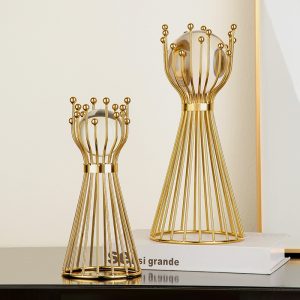 Quả cầu pha lê hình học để bàn CD549