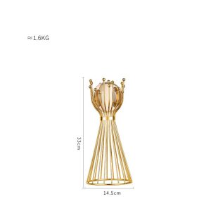 Quả cầu pha lê hình học để bàn CD549