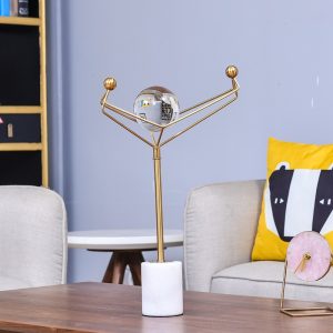 Đồ decor quả cầu pha lê tối giản CD675