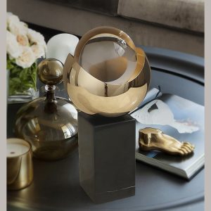 Quả cầu pha lê trong suốt để kệ tivi CD197