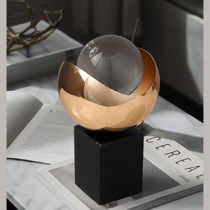 Quả cầu pha lê trong suốt để kệ tivi CD197