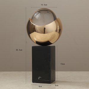 Quả cầu pha lê trong suốt để kệ tivi CD197