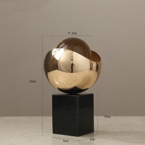 Quả cầu pha lê trong suốt để kệ tivi CD197