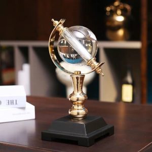 Đồ để bàn quả địa cầu pha lê CD399