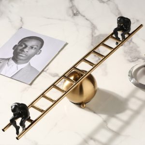 Mô hình thang bằng trang tri kệ tivi CD54