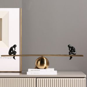 Mô hình thang bằng trang tri kệ tivi CD54