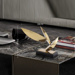 Mô hình thuyền nghệ thuật trang trí độc đáo CD198