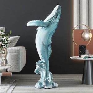 Tượng cá voi để sàn CD1316