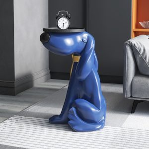 Tượng decor chó bồi bàn phong cách hiện đại đẹp mắt CD406