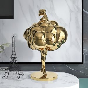 Tượng decor cô gái bale CD359