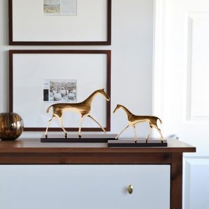 Tượng con ngựa phong cách Bắc Âu CD458