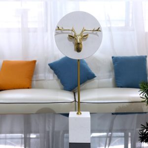 Decor tượng đầu hươu trang trí CD139
