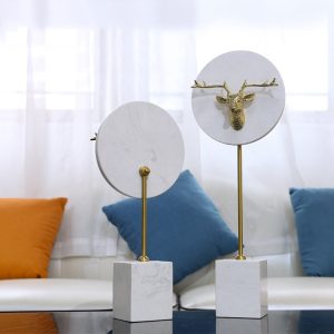 Decor tượng đầu hươu trang trí CD139