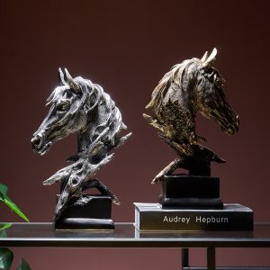 Tượng đầu ngựa phong cách Vintage CD473